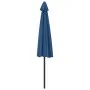 Semicircular balcony umbrella with blue aluminum pole 300x155x223 cm by vidaXL, Umbrellas - Ref: Foro24-312505, Price: 57,37 ...