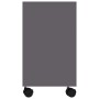 Grauer Beistelltisch aus Holzwerkstoff 70x35x55 cm von vidaXL, Seitentische - Ref: Foro24-802122, Preis: 35,13 €, Rabatt: %