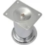4 Round Sofa Legs 60 mm (Chrome Color) by vidaXL, Chair and sofa supports - Ref: Foro24-242157, Price: 10,45 €, Discount: %