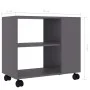 Gray 70x35x55 cm engineered wood side table by vidaXL, Side tables - Ref: Foro24-802122, Price: 34,88 €, Discount: %