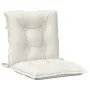 Low back chair cushions 6 units cream melange fabric 100x50x7 cm by vidaXL, Cushions for chairs and sofas - Ref: Foro24-40023...