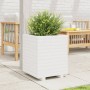 Solid white pine wood planter 40x40x49.5 cm by vidaXL, Pots and planters - Ref: Foro24-3282510, Price: 112,06 €, Discount: %