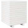 Solid white pine wood planter 40x40x49.5 cm by vidaXL, Pots and planters - Ref: Foro24-3282510, Price: 112,06 €, Discount: %