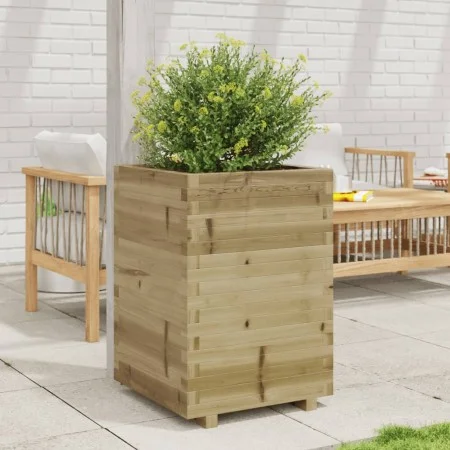 Impregnated pine wood planter 50x50x72.5 cm by vidaXL, Pots and planters - Ref: Foro24-3282578, Price: 166,96 €, Discount: %