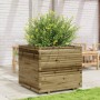 Impregnated pine wood planter 80x80x72 cm by vidaXL, Pots and planters - Ref: Foro24-3282628, Price: 264,23 €, Discount: %