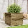 Impregnated pine wood planter 80x80x72 cm by vidaXL, Pots and planters - Ref: Foro24-3282628, Price: 260,66 €, Discount: %