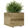 Impregnated pine wood planter 80x80x72 cm by vidaXL, Pots and planters - Ref: Foro24-3282628, Price: 264,23 €, Discount: %