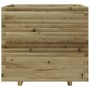 Impregnated pine wood planter 80x80x72 cm by vidaXL, Pots and planters - Ref: Foro24-3282628, Price: 264,23 €, Discount: %