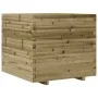 Impregnated pine wood planter 80x80x72 cm by vidaXL, Pots and planters - Ref: Foro24-3282628, Price: 260,66 €, Discount: %