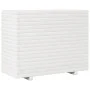 Jardinera de madera maciza de pino blanca 90x40x72 cm de vidaXL, Maceteros y jardineras - Ref: Foro24-3282635, Precio: 236,86...