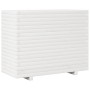 Solid white pine wood planter 90x40x72 cm by vidaXL, Pots and planters - Ref: Foro24-3282635, Price: 240,23 €, Discount: %