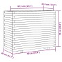 Solid white pine wood planter 90x40x72 cm by vidaXL, Pots and planters - Ref: Foro24-3282635, Price: 240,23 €, Discount: %