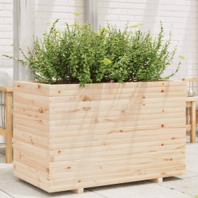 Solid pine wood planter 110x60x72 cm by vidaXL, Pots and planters - Ref: Foro24-3282649, Price: 262,51 €, Discount: %