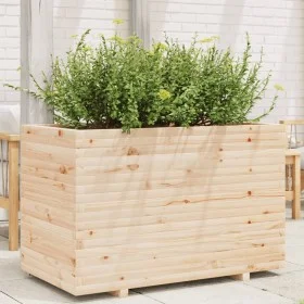 Solid pine wood planter 110x60x72 cm by vidaXL, Pots and planters - Ref: Foro24-3282649, Price: 259,02 €, Discount: %