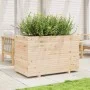 Solid pine wood planter 110x60x72 cm by vidaXL, Pots and planters - Ref: Foro24-3282649, Price: 259,02 €, Discount: %