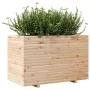 Solid pine wood planter 110x60x72 cm by vidaXL, Pots and planters - Ref: Foro24-3282649, Price: 259,02 €, Discount: %