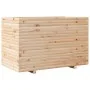 Solid pine wood planter 110x60x72 cm by vidaXL, Pots and planters - Ref: Foro24-3282649, Price: 259,02 €, Discount: %