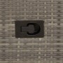 2-seater reclining garden sofa with gray PE rattan table by vidaXL, Outdoor sofas - Ref: Foro24-365721, Price: 263,49 €, Disc...