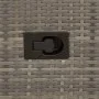 2-seater reclining garden sofa with gray PE rattan table by vidaXL, Outdoor sofas - Ref: Foro24-365721, Price: 258,43 €, Disc...