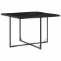 9-teiliges Garten-Essset und schwarze Kissen aus synthetischem Rattan von vidaXL, Gartensets - Ref: Foro24-3277782, Preis: 52...