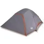Familienzelt mit wasserdichter Kuppel für 6 Personen, grau-orange von vidaXL, Zelte - Ref: Foro24-94725, Preis: 160,71 €, Rab...