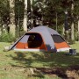 Familienzelt mit wasserdichter Kuppel für 6 Personen, grau-orange von vidaXL, Zelte - Ref: Foro24-94725, Preis: 157,66 €, Rab...