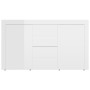 Bright gray 120x36x69 cm engineered wood sideboard by vidaXL, Sideboards - Ref: Foro24-801847, Price: 139,69 €, Discount: %
