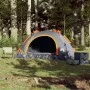 3 person quick opening gray and orange camping tent by vidaXL, tents - Ref: Foro24-4004167, Price: 63,63 €, Discount: %