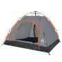 Schnell zu öffnendes Campingzelt in Grau und Orange für 3 Personen von vidaXL, Zelte - Ref: Foro24-4004167, Preis: 58,66 €, R...