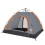 Schnell zu öffnendes Campingzelt in Grau und Orange für 3 Personen von vidaXL, Zelte - Ref: Foro24-4004167, Preis: 58,66 €, R...