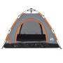 Schnell zu öffnendes Campingzelt in Grau und Orange für 3 Personen von vidaXL, Zelte - Ref: Foro24-4004167, Preis: 58,66 €, R...