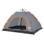 Schnell zu öffnendes Campingzelt in Grau und Orange für 4 Personen von vidaXL, Zelte - Ref: Foro24-4004171, Preis: 88,58 €, R...