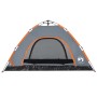 Schnell zu öffnendes Campingzelt in Grau und Orange für 4 Personen von vidaXL, Zelte - Ref: Foro24-4004171, Preis: 88,58 €, R...