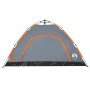 Schnell zu öffnendes Campingzelt in Grau und Orange für 4 Personen von vidaXL, Zelte - Ref: Foro24-4004171, Preis: 88,58 €, R...