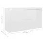 Bright gray 120x36x69 cm engineered wood sideboard by vidaXL, Sideboards - Ref: Foro24-801847, Price: 137,13 €, Discount: %