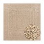 ZIZUR-Teppich in Jute-Optik für drinnen und draußen, 200 x 200 cm von vidaXL, Teppiche - Ref: Foro24-4006155, Preis: 149,52 €...