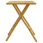 Folding bamboo garden table 55x55x75 cm by vidaXL, Garden tables - Ref: Foro24-365878, Price: 56,92 €, Discount: %