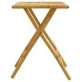 Folding bamboo garden table 55x55x75 cm by vidaXL, Garden tables - Ref: Foro24-365878, Price: 64,02 €, Discount: %