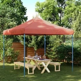 Terracotta Pop-Up Folding Party Tent 292x292x315 cm by vidaXL, Tents and gazebos - Ref: Foro24-4004919, Price: 111,19 €, Disc...