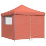 Pop-Up Folding Party Tent 4 Terracotta Side Walls by vidaXL, Tents and gazebos - Ref: Foro24-4004933, Price: 154,73 €, Discou...