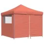 Pop-Up Folding Party Tent 4 Terracotta Side Walls by vidaXL, Tents and gazebos - Ref: Foro24-4004933, Price: 151,06 €, Discou...