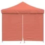 Pop-Up Folding Party Tent 4 Terracotta Side Walls by vidaXL, Tents and gazebos - Ref: Foro24-4004933, Price: 151,06 €, Discou...
