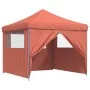 Pop-Up Folding Party Tent 4 Terracotta Side Walls by vidaXL, Tents and gazebos - Ref: Foro24-4004933, Price: 151,06 €, Discou...