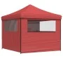Tienda de fiesta plegable Pop-Up 4 paredes laterales burdeos de vidaXL, Carpas y cenadores - Ref: Foro24-4004931, Precio: 152...