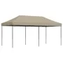 Pop-Up taupe folding party tent 580x292x315 cm by vidaXL, Tents and gazebos - Ref: Foro24-4004938, Price: 168,81 €, Discount: %