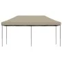 Pop-Up taupe folding party tent 580x292x315 cm by vidaXL, Tents and gazebos - Ref: Foro24-4004938, Price: 168,81 €, Discount: %