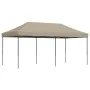 Pop-Up taupe folding party tent 580x292x315 cm by vidaXL, Tents and gazebos - Ref: Foro24-4004938, Price: 168,81 €, Discount: %
