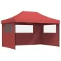 Pop-Up Folding Party Tent 3 Burgundy Side Walls by vidaXL, Tents and gazebos - Ref: Foro24-4004971, Price: 175,97 €, Discount: %