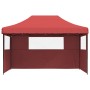 Pop-Up Folding Party Tent 3 Burgundy Side Walls by vidaXL, Tents and gazebos - Ref: Foro24-4004971, Price: 179,15 €, Discount: %