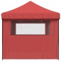 Pop-Up Folding Party Tent 3 Burgundy Side Walls by vidaXL, Tents and gazebos - Ref: Foro24-4004971, Price: 179,15 €, Discount: %